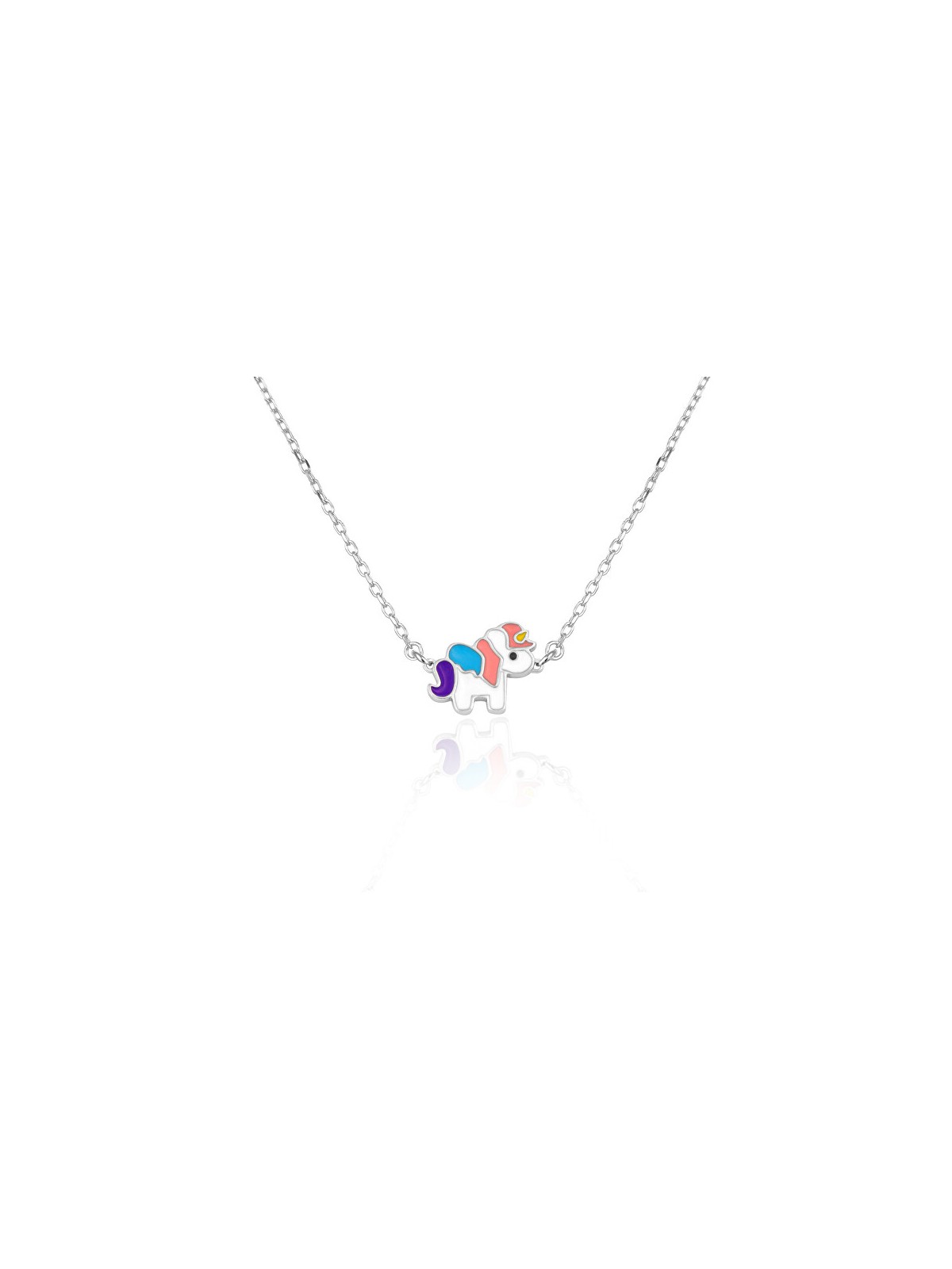 Beneto Giocosa collana in argento con unicorno AGS1340/40D bambino