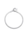 S'Agapõ Bracciale a gamba spessa SHK15 in acciaio pregiato donna