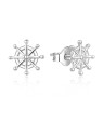 MOISS Simpatici orecchini in argento a forma di timone E0002503 donna