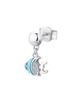 Rosato Splendido orecchino singolo in argento Into The Blue RZIB22 donna