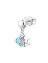 Rosato Splendido orecchino singolo in argento Into The Blue RZIB22 donna