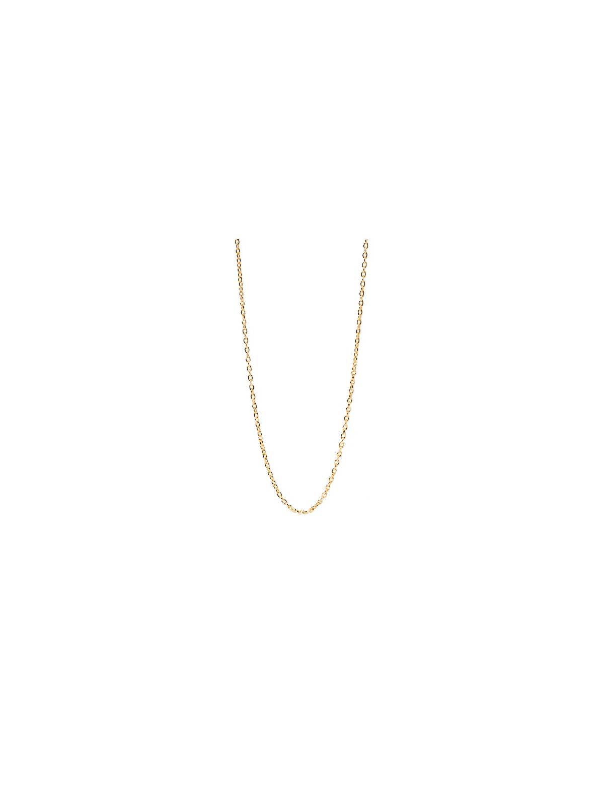 PDPAOLA Catena in argento placcato oro per ciondoli CHARMS Anker CO01-439-U donna