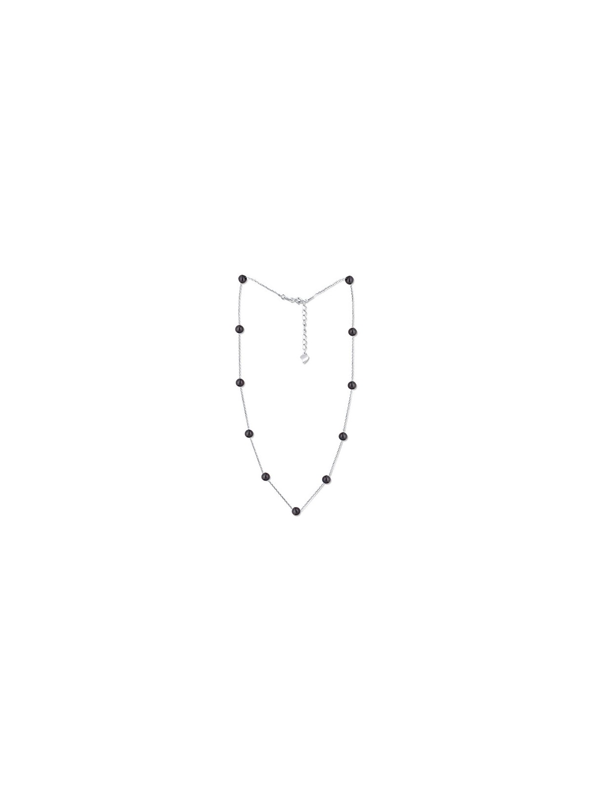 JwL Luxury Pearls Collana di delicate 11 perle nere autentiche JL0752 donna