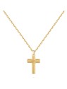 Brosway Elegante collana in acciaio con croce Backliner BBC05 uomo