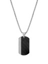 Troli Collana da uomo moderna con distintivo militare VAASN189S uomo