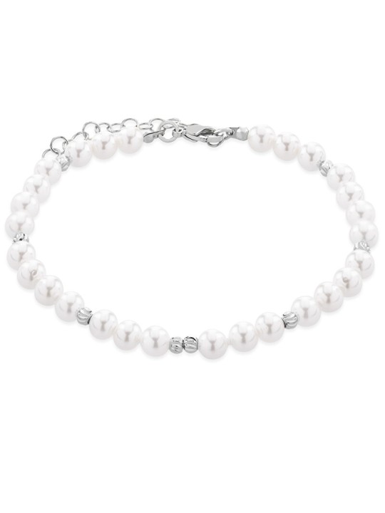Troli Elegante bracciale con perle sintetiche VSB0179S donna