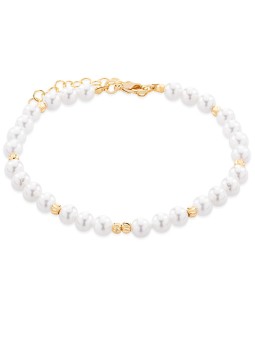 Troli Elegante bracciale con perle sintetiche VSB0179G donna