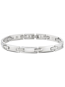 Morellato Bracciale da uomo in acciaio con croce SKR28 uomo