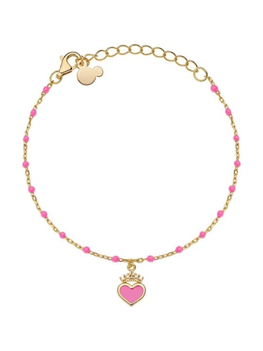 Disney Delicato bracciale Disney Princess placcato oro BS00078YL-55.CS donna