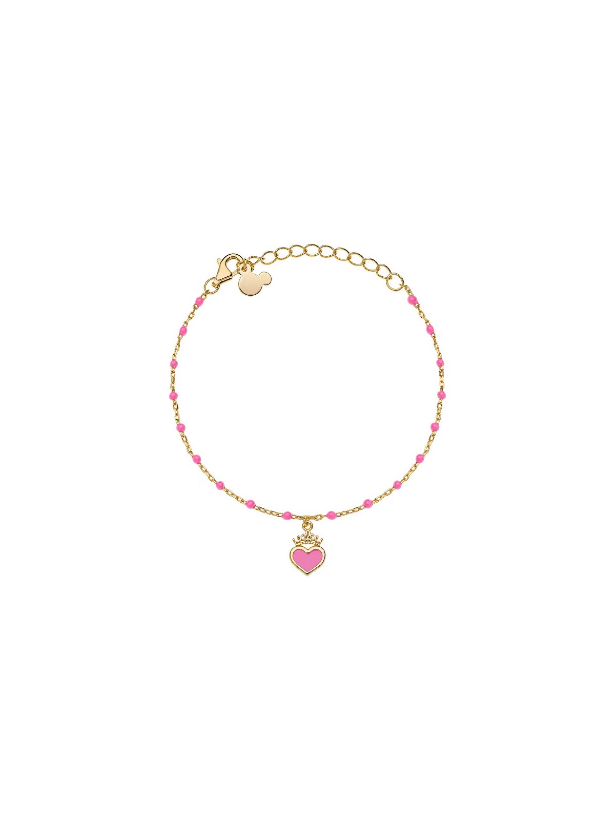 Disney Delicato bracciale Disney Princess placcato oro BS00078YL-55.CS donna