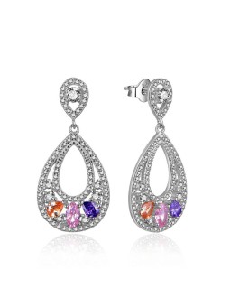 MOISS Orecchini in argento con zirconi Bernarda E0003038 donna