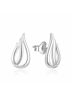 MOISS Orecchini minimalisti in argento Sasha E0002488 donna