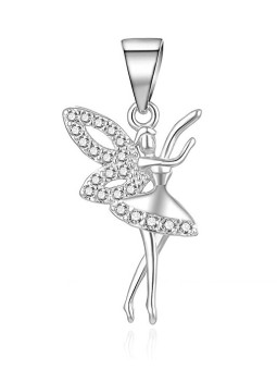 MOISS Bellissimo ciondolo in argento a forma di fata P0001131 donna