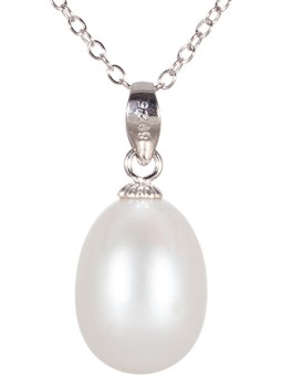 JwL Luxury Pearls Ciondolo con vera perla bianca JL0437 donna