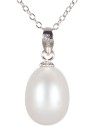 JwL Luxury Pearls Ciondolo con vera perla bianca JL0437 donna