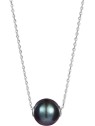JwL Luxury Pearls Collana da donna con perle nere JL0582 catena, pendente donna
