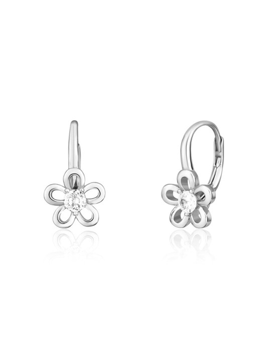 JVD Orecchini coordinati in argento per ragazze con fiori SVLE0554SH2BI00 bambino