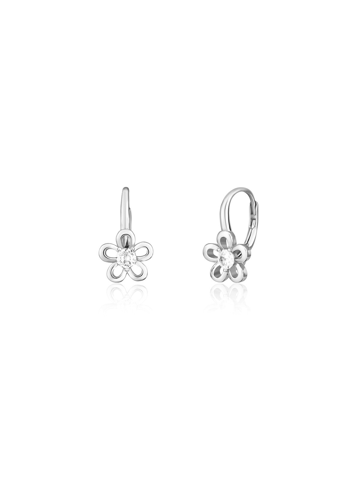 JVD Orecchini coordinati in argento per ragazze con fiori SVLE0554SH2BI00 bambino