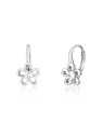JVD Orecchini coordinati in argento per ragazze con fiori SVLE0554SH2BI00 bambino