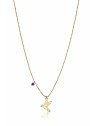 Emily Westwood Collana originale placcata in oro con colomba EWN23042G donna