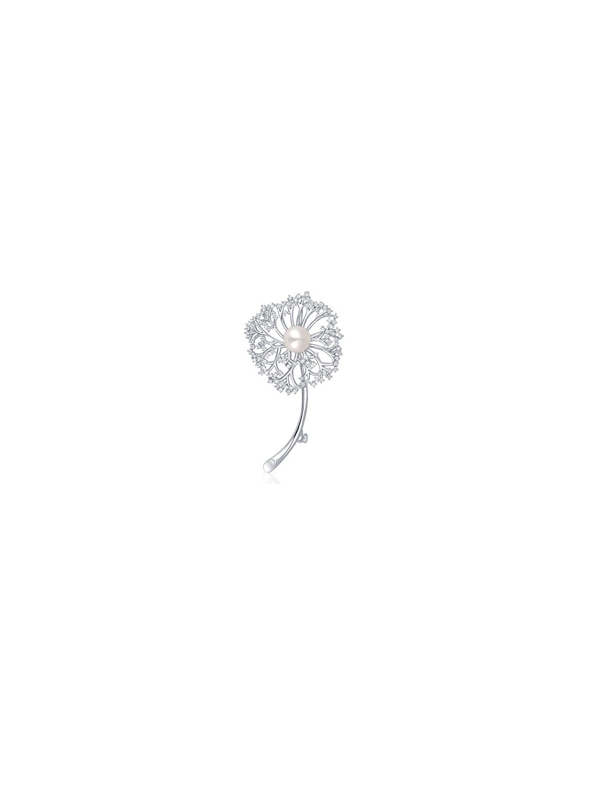 JwL Luxury Pearls Bellissima spilla con perla 2 in 1 Dente di leone JL0664 donna