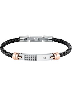 Morellato Elegante bracciale da uomo in pelle Moody SQH56 uomo