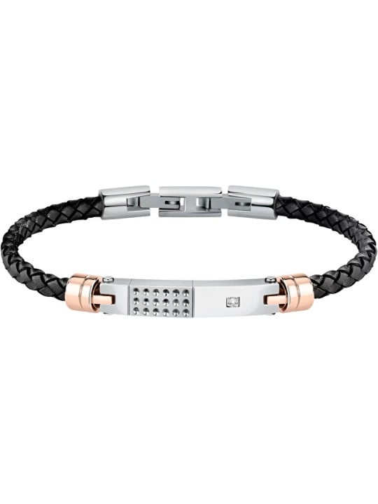 Morellato Elegante bracciale da uomo in pelle Moody SQH56 uomo