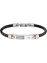 Morellato Elegante bracciale da uomo in pelle Moody SQH56 uomo