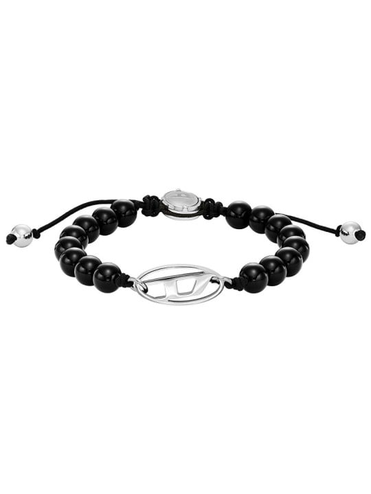 Diesel Bracciale con perline minerali DX1434040 uomo