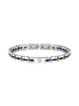 Maserati Bracciale di lusso in acciaio e ceramica JM220ASR08 uomo