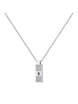 Maserati Collana in acciaio senza tempo Iconica JM423AVD20 uomo