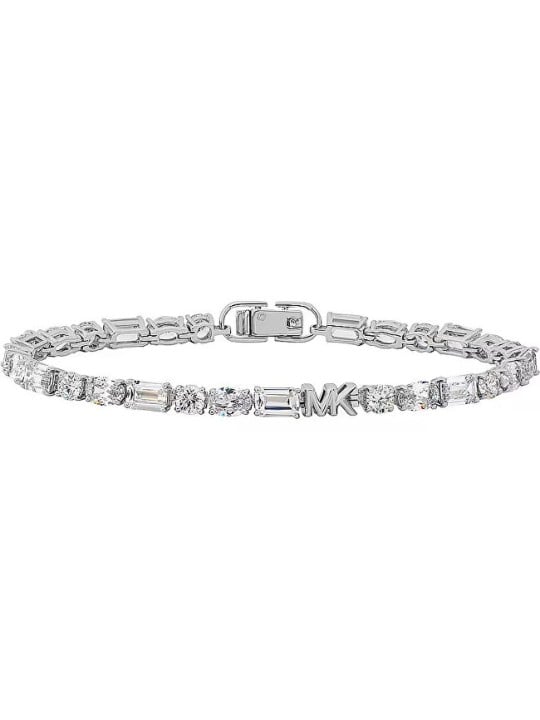 Michael Kors Bracciale di lusso in argento con zirconi Tennis MKC1661CZ040 donna