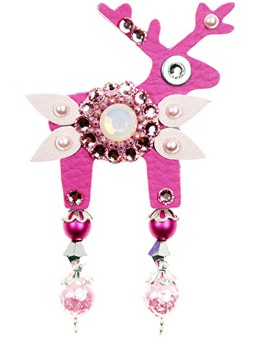 Deers Piccola pelle di cervo rosa Sarah donna