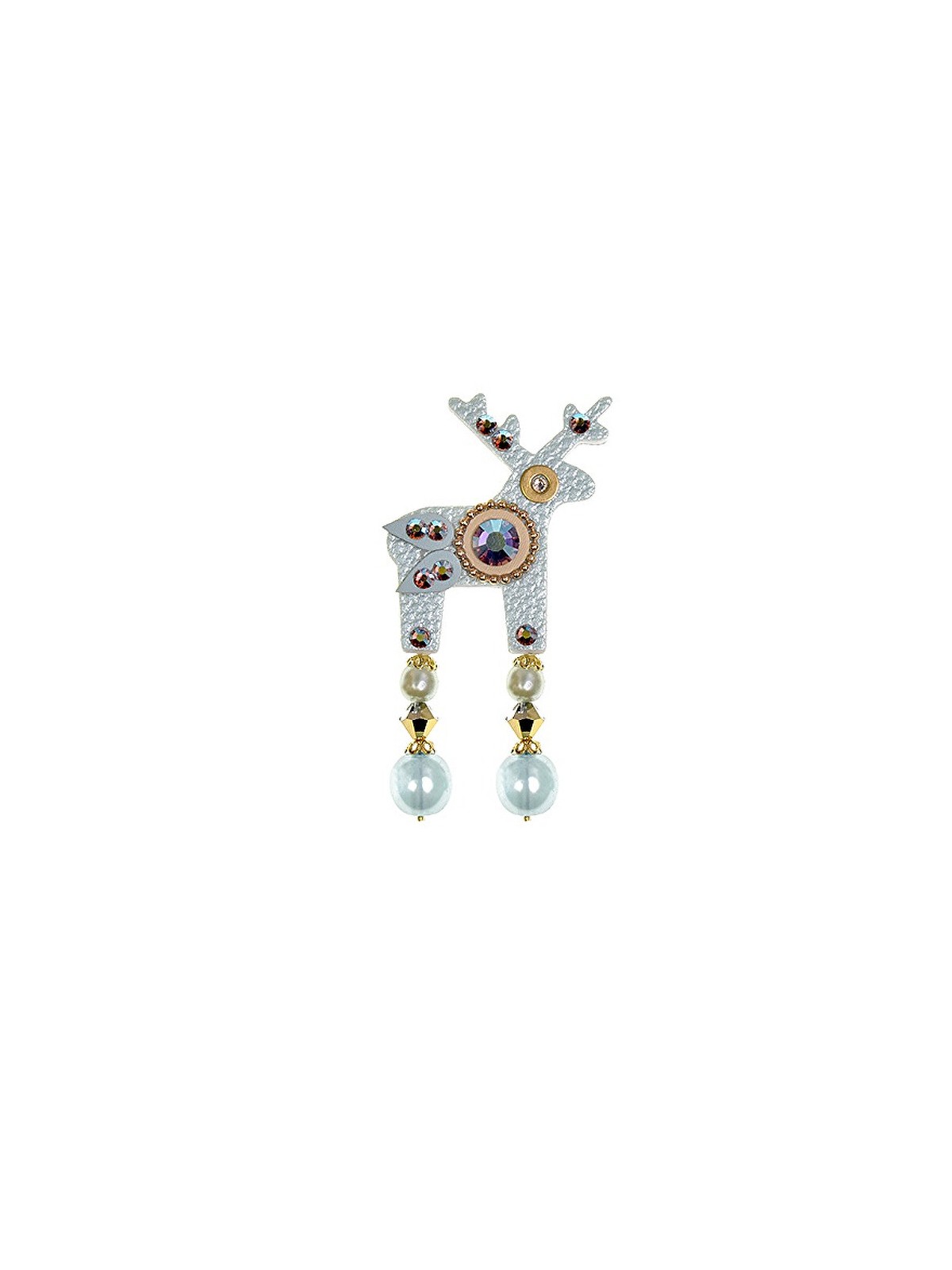 Deers Incantevole piccolo cervo Leopardia donna