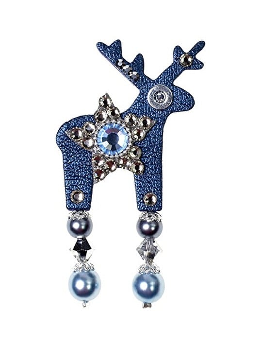 Deers cervo blu scuro di Gray donna