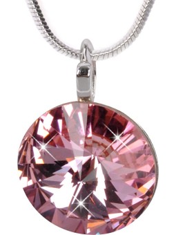 Levien Elegante collana Rivoli Light Rose donna