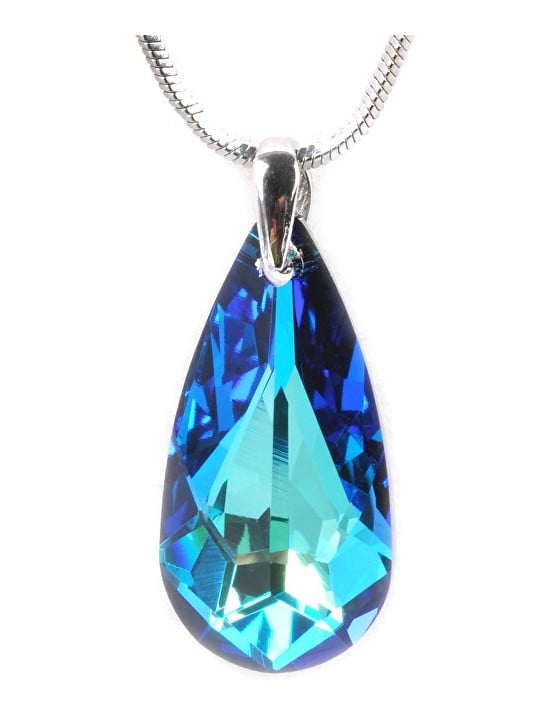 Levien Collana pendente delicata color blu Bermuda donna