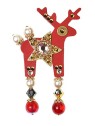 Deers Cervo Rosso Stella Rossa donna