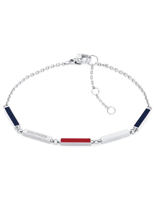 Tommy Hilfiger Elegante bracciale da donna in acciaio a strati 2780812 donna