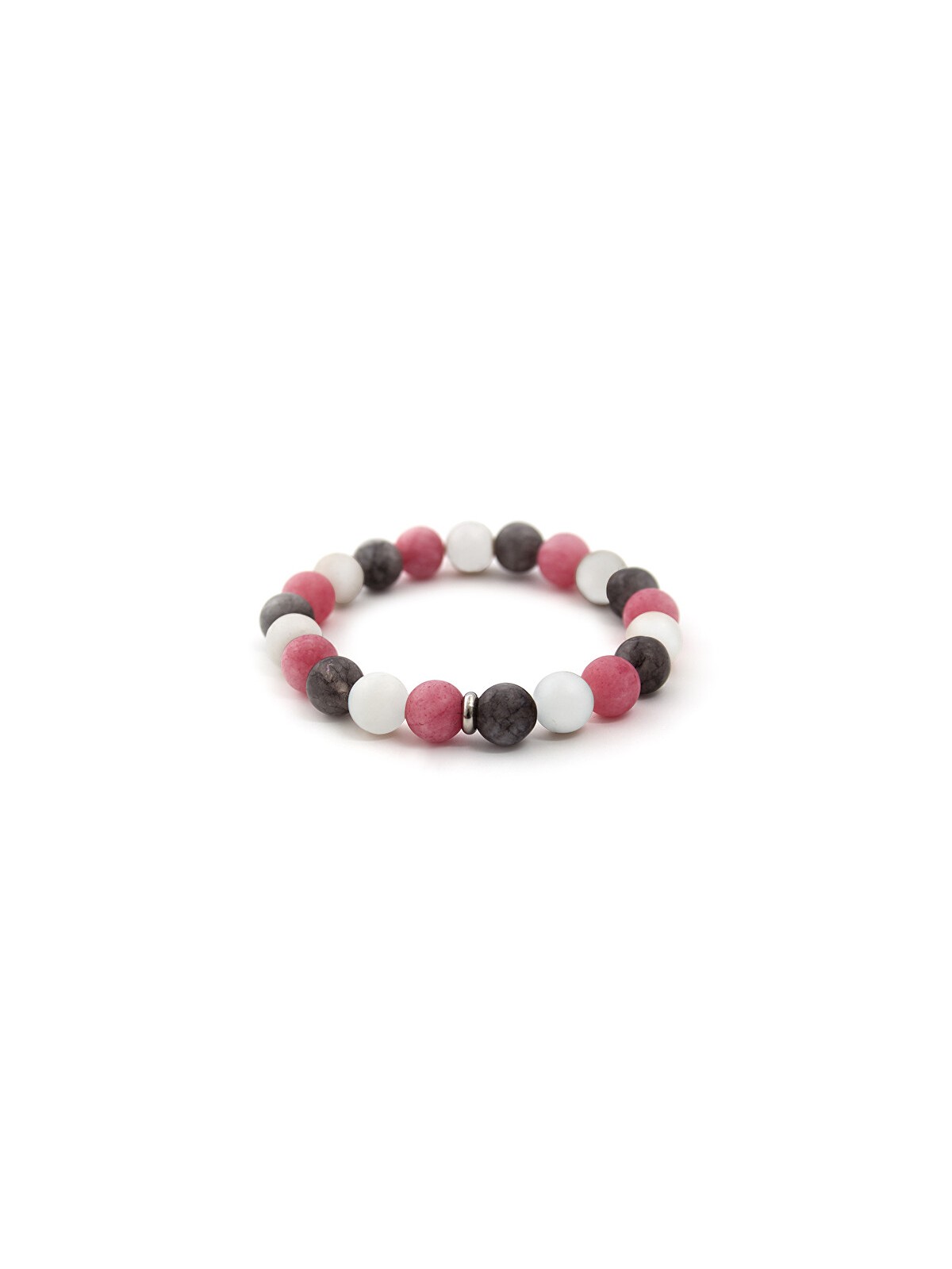 Agato Bracciale di perline in giada e giada MINK85 / 17 donna