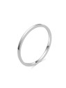 MOISS Anello minimalista in argento R0002020 - Circonferenza: 61 mm donna