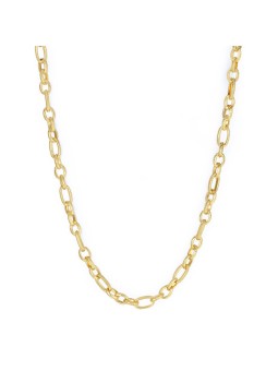 S'Agapõ Lunga catena placcata in oro Chunky SHK22 donna