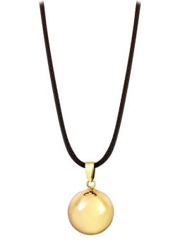 MUMMY BELL Collana placcata oro AZ20 donna