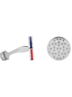Tommy Hilfiger Gemelli moderni in acciaio 2790360 uomo