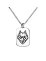 Troli Collana moderna in acciaio Wolf VGX1824 uomo