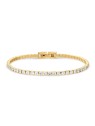 Bering Splendido bracciale placcato oro con zirconi Arctic Symphony 646-27-190 donna