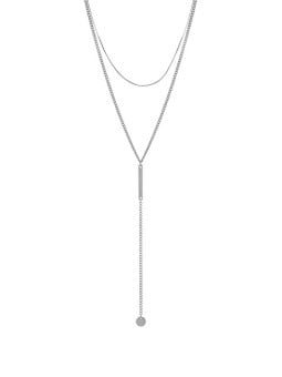 Troli Elegante collana in acciaio VGX1760S/RE donna