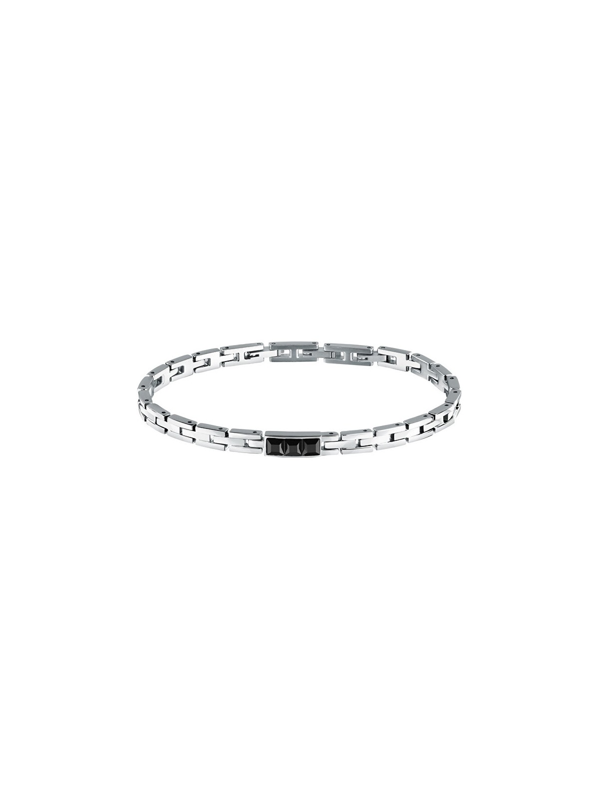 Morellato Bracciale da uomo in acciaio con zirconi Urban SABH41 uomo