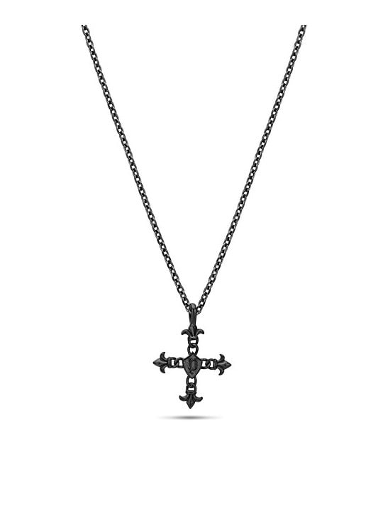 Police Elegante collana da uomo con croce Kudos PEJGN2112812 uomo