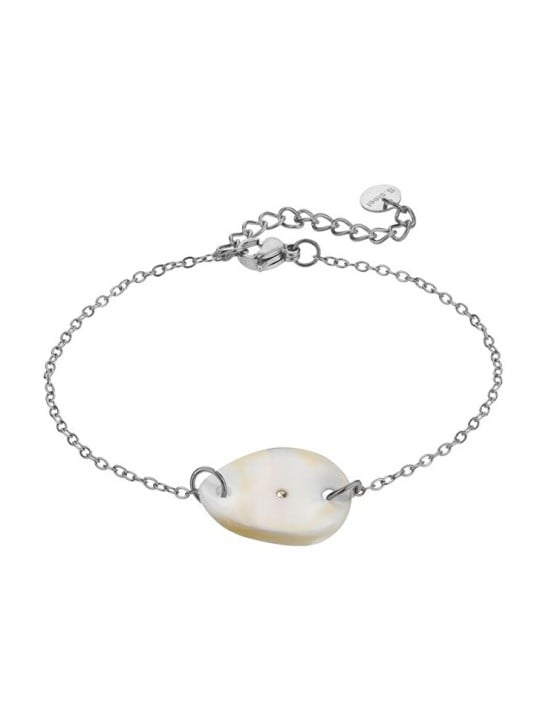 Emily Westwood Splendido bracciale in acciaio Ximena EWB23020S donna